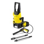 Karcher K 2.360 High Pressure Washer, 1400W, 120 Bar, 360 l/h Flow Rate, 6m Hose Pipe, Portable, Powerful & Resource-Saving Cleaning for Homes, Cars, Bikes, Gardens, Multiple Accessories, German Tech