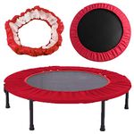 QIANC Replacement Trampoline Safety Pad Mat,Universal Trampoline Foam Safety Guard Pad Spring Cover Trampoline Edge Cover for Round Frames for φ40in/101cm Round Frames Trampoline