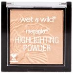 Wet n Wild, MegaGlo Highlighting Powder, Highly-pigmented Powder Highlighter with Ultra-pearly Finish and Easy-to-blend Formula, for a Silky and Shimmery Effect, Precious Petals