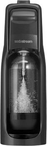 SodaStream Jet Sparkling Water Maker Starter Kit – Black, 1L Bottle & 60L CO2