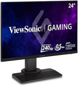 ViewSonic Omni XG2431 24 Inch 1080p 0.5ms 240Hz Gaming Monitor, AMD FreeSync Premium, Advanced Ergonomics, Eye Care, HDMI, DisplayPort