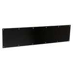 National Hardware N270-352 Kick Plate, 8" × 34", Matte Black