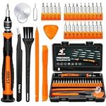 JOREST 33Pcs Precision Screwdriver Set, Tool Kit with Security Torx T5 T6 T8 T9, Triwing Y00, Star P5, etc, Repair for Ring Doorbell, Laptop, Switch, PS4, Xbox, MacBook, iPhone, Watch, Glasses, etc