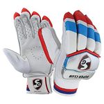 SG Super Club Cricket Batting Gloves: Adult RH