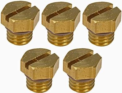 Dorman 904-112HP Diesel Fuel Filter Bleeder Screw - Brass Compatible with Select Chevrolet/GMC/Workhorse Models, 5 Pack