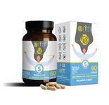 R.Y.M. Nutrition Focus & Memory Formula - Boosts Focus, Learn & Remember | Powerful Botanical Blend | Supports Brain Health in 5 Ways | Made in UK | 60 Capsules