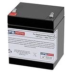 Chamberlain 4228 EverCharge Standby Power System Battery - 12V 5Ah Compatible Battery with F1 Terminals by UPSBatteryCenter®