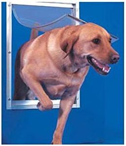Ideal Pet Products Deluxe Aluminum Pet Door, Extra Large