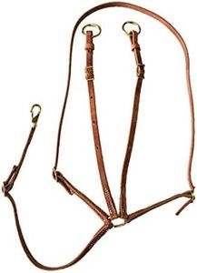 Saddles & Such New Herman Oak Western Running Martingale Breast Collar
