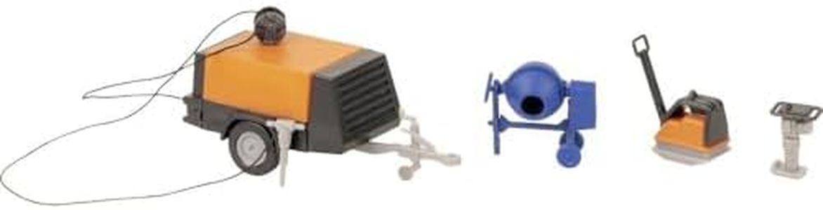 FALLER HO Scale Construction Machine Set -- Concrete Mixer, Vibrator and Compressor