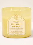 Bath & Body Works Pineapple Mango 3-Wick Candle| Long-Lasting Home Fragrance | Soy Wax Blend | Bedroom & Living Room Decor | Jar Candles for Gifting|Burn Time - Upto 45 Hours| 411 g / 14.5 oz