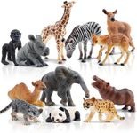 toymany 12PCS Forest Animals Baby F