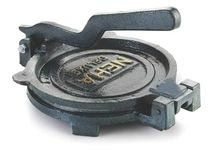 NEHA Heavy Duty Roti Maker Machine 7.5 Inch | Cast Iron Chapati Press with Non-Stick Plates | Perfect for Khakhra, Puri, Papad & Tortilla Making | Cool Touch Handle