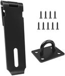 4 Inch Hasp & Staple Door Padlock H
