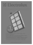 Electrolux Homecare Products EL012W Electrolux Washable HEPA Vacuum Filter - Quantity 4