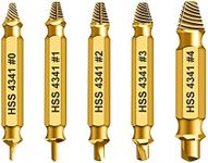 HSS 4341 Screw Extractor Set, 5-Pie