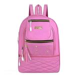 ROOZBAH Women's PU Leather Fashion Backpack [RZB-BP5-Pink]