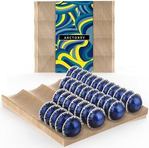 Zerosonic Coffee Capsule Storage Drawer Tray,Drawer Insert Organizer Holds 44pods Compatible with Nespresso Vertuo Vertuoline Capsules for Kitchen,Home,Office(Waterproof/Washable)