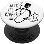 Funny Jack Russell Terrier Black an