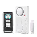 HENDUN Wireless Remote Door Alarm, Windows Open Alarms,Magnetic Security Sensor, Pool Door Alarm for Kids Safety, Alzheimer's Apartment Alarm