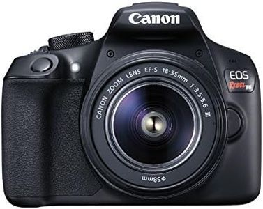 Canon EOS Rebel T6 Digital SLR Camera Kit with EF-S 18-55mm f/3.5-5.6 DC III Lens (Black)