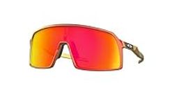 Oakley Sutro OO9406 OO940648 37MM Tld Red Gold Shift/Prizm Ruby Rectangle Sunglasses for Men + BUNDLE With Designer iWear Eyewear Kit