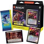 Magic: The Gathering March of the Machine Commander Deck - Growing Threat (Collector Booster Sample Pack & Accessories)