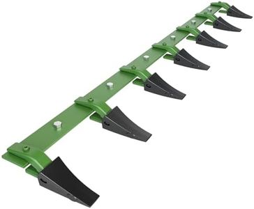 Garvee 72" Heavy-Duty Steel Bucket Tooth Bar for Tractor Loader, 4,560 Lbs Load-Bearing Capacity, Fits Bucket Cutting Edges 1/2" or Less, No Drilling Required for Easy Installation
