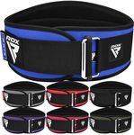 RDX Weight Lifting Belt,6.5” Curved Padded Back Lumbar Support, Functional Fitness Strength Training, Core Exercise Workout Bodybuilding Powerlifting Deadlifts Squats, Home Gym Equipment