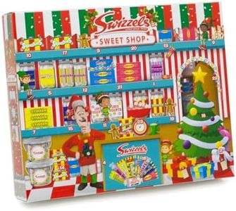 Swizzels Christmas Advent Calendar | Retro Sweets Advent Calendar for Kids Adults | Sweet Shop Advent Calendar