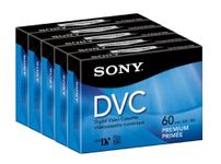 Sony 60 Minute DVC Premium (5 pack)