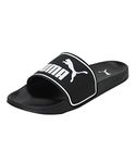 Puma Unisex Adults Leadcat 2.0 Slide Sandals, Puma Black-Puma White, 13 UK