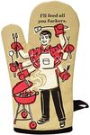 Blue Q Oven Mitt, I'll Feed All You