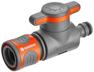 Gardena Control Valve: for regulating or shutting Off The Water Flow at one end of The Y-Coupling, Ideal for regulating The Range of a Sprinkler (18267-20)