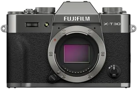 FUJIFILM X-T30 III Mirrorless Camera Body, Charcoal Silver