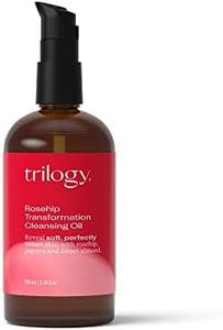 Trilogy Rosehip Transformation Cleansing Oil, 100 mL - For All Skin Types - Reveal Soft Perfectly Clean Skin with Rosehip, Papaya & Sweet Almond Oil - Made in New Zealand - Clean, Natural Beauty