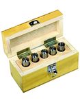 Palmgren 5 Piece 2MT Round Collet Set for 9684520 Mill Lathe Combo