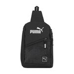 PUMA Sling Backpack, Black/Silver, One Size