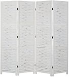 Bonnlo Wood Room Divider Privacy Sc