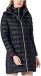 MICHAEL Michael Kors Hooded Packable Down Puffer Coat - Black, Black, S