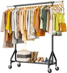 HYSEYY Heavy Duty Clothes Rack Load