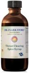 Dr Clark Store Natural Cough Syrup – Herbal Sore Throat Relief, 3 Fl Oz, Soothing Cough Remedy