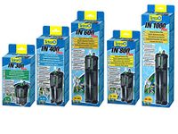 Tetra IN400 Plus Powerful Internal Filter for Physical, Biological and Chemical Aquarium Water Filtration,Black,30-60 litre