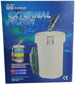 SUNSUN HW-602B 400L/H Aquarium External Canister Filter Complete Set