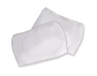 Badger Basket Fitted Sheets for Wishes Oval Bassinet, White, Pack of 2