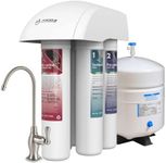 GWS ProQ2 Alkaline Water, Reverse Osmosis System, 6 Stage Quick-Change Water Filter Replacement, Under Sink Water Filtration System, Alkaline Water System for Essential Minerals, NSF Parts, 50GPD