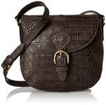 Hidesign womens PAULA I Large Brown Crossbody