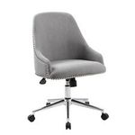 Boss Office Products Boss Carnegie Desk Chair - Grey (B516C-GY)