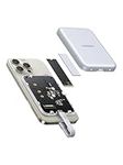 UGREEN Magnetic M.2 NVMe SSD Enclosure with Magsafe, USB3.2 Gen 2 10Gbps NVMe External Enclosure, 100W PD Charging Aluminum SSD Enclosure Support 2230/2242/2260/2280 SSD for iPhone 16/15 Pro Max
