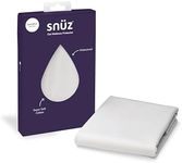 Snüz Miracle Waterproof Cot Bed Mattress Protector - Super Soft Brushed Cotton Cot Mattress Protector with Dust Mite Barrier, Machine Washable Crib Sheets, 70 x 140cm